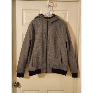 Levi's Strauss Men XL Gray Hooded Full Zip Men Jacket